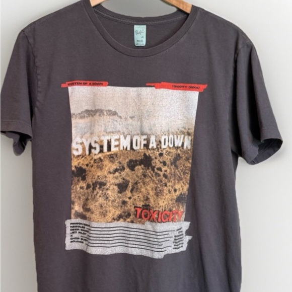 System Of A Down Toxicity 2001 Tour unisex Graphic T-Shirt - Picture 1 of 5